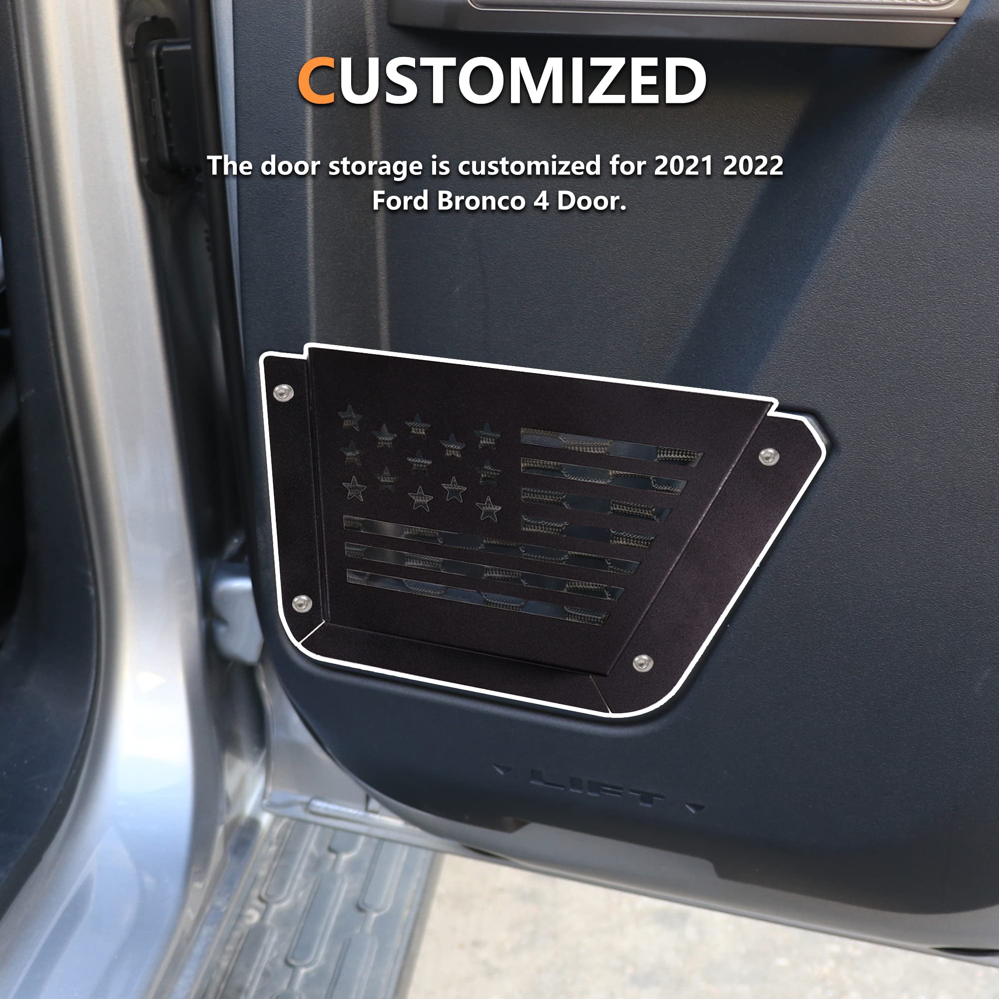 Amazon.com: RERPRO Rear Door Storage Pockets for 2021-2026 Ford